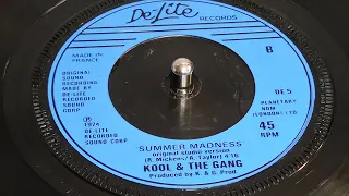 Kool & The Gang - Summer Madness (1981 7" Single)