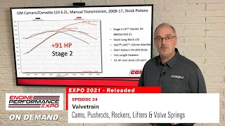 Valvetrain - Cams, Pushrods, Rockers, & More (2021 – Episode 24)