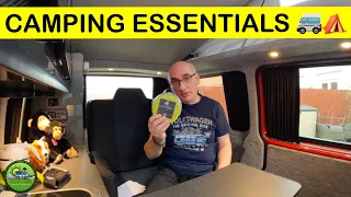 Campervan Essentials Review | Equipment & Accessories for your Camper