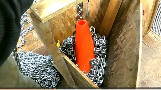 Anchor Chain Piling Solutions. Galvanized vs. Stainless. Video # 143