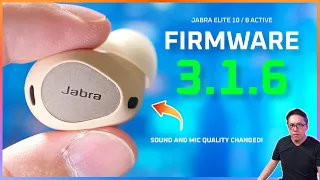 NEW Jabra Elite 10 / 8 Active Update Improves... what?! 🤔 (Firmware 3.1.6)