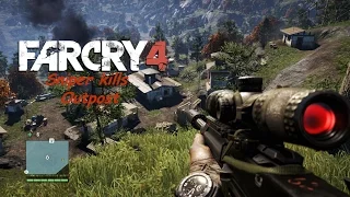 Far Cry 4 Outpost Master Sniper Stealth Kills