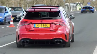 Mercedes A45S AMG with Milltek Exhaust OPF DELETE! LOUD Accelerations and Crackles!