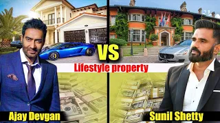 अजय देवगन और सुनील शेट्टी में से कौन जीता है लग्जरी लाइफ Ajay Devgan vs Sunil Shetty lifestyle !