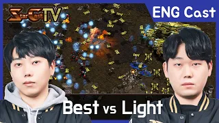 Great play! #7 - [Best vs Light] Starcraft Broodwar (StarCastTV English) N-420
