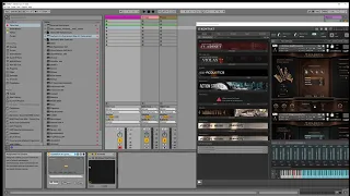 Composing with Orchestral Instruments using Ableton Live, "KeySwitch and Expression Map and VEP7