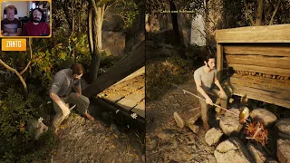 A Way Out - Fishing (PS4 Gameplay)