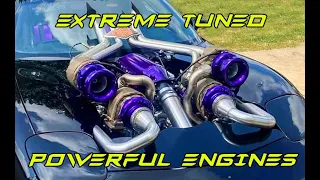EXTREME & Crazy TURBO engines  MOST Powerful Cars