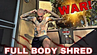 Full Body Fat Shredder Burpee & Calisthenics Routine (DESCRIPTION BELOW)