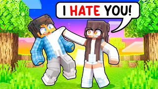 My CRAZY FAN GIRL HATES ME In Minecraft!