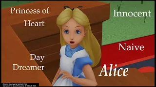 ALICE [ALL CUTSCENES] | Kingdom Hearts Series THE MOVIE