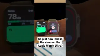 How Loud Is The Siren on Apple Watch Ultra?