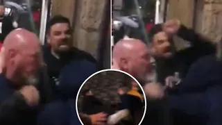 Horrific moment ex-Rangers star Nacho Novo batters man in vicious street brawl