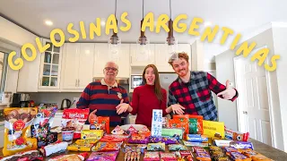 DULCES y GOLOSINAS de ARGENTINA 😋🇦🇷 | Probando Turrón, Dulce de Leche, Alfajores y Más!