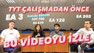 TYT-AYT DENGESİNİ KURMAK | TR GENELİ DENEMELER | TYT ÇALIŞMA(MA)K@begumergul | KOÇ ÜNİVERSİTESİ #tyt