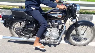 How To Drive Royal Enfield Bullet Or Classic Step By Step