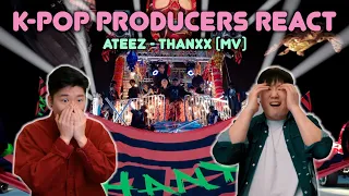 Musicians react & review ♡ ATEEZ - Thanxx (MV)