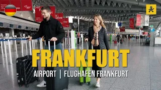 Walking in Frankfurt Airport | Flughafen Frankfurt, Germany