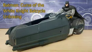 Batman: Curse of the White Knight Batcycle Unboxing