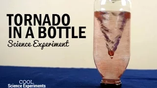 Tornado in a Bottle Science Experiment