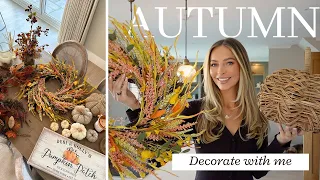 AUTUMN HOME HAUL & DECORATE WITH ME | warm cosy decor