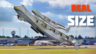 REAL Size of These Aircraft Will SHOCK YOU