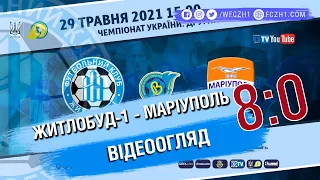 ЧУ 2020/21. 10 тур, другий етап. Житлобуд-1 - Маріуполь: всі голи матчу