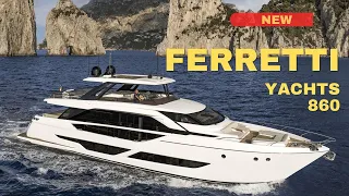 "NEW" Ferretti Yachts 860 Luxury New Yacht From Ferretti Yachts!