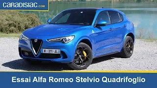 Essai Alfa Romeo Stelvio Quadrifoglio