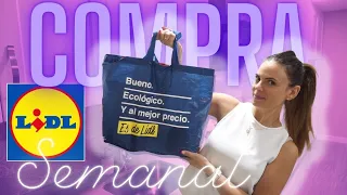 COMPRA SEMANAL  LIDL para VERANO ☀️ 4 PERSONAS // FAMILIABOMBONASO