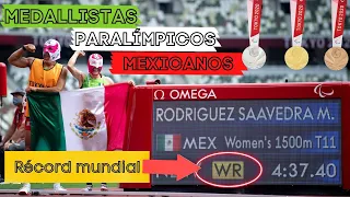 Juegos Paralímpicos TOKIO 2020 - Medallistas mexicanos 🏅🇲🇽