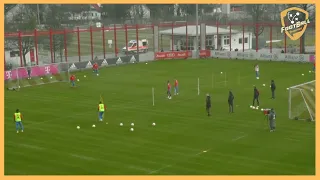 Bayern Munich - Great Finishing Drill - Seven Shots In One Action