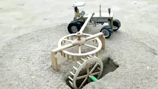 diy tractor Spading Machine | tractor ploughing | graziosi ambrogio | @I am crafters