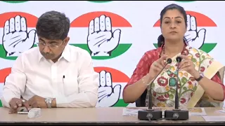 LIVE: Congress party briefing by Ms Alka Lamba at AICC HQ.