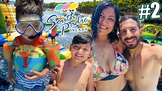 FUIMOS A UN TOBOGAN ACUATICO GIGANTE | Vacaciones en la Isla 2 | Family Juega