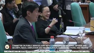 Sen. Tulfo, sinita ang lalaking tauhan pala ni Sen. Poe