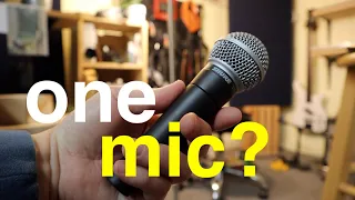 Record an ENTIRE song with a SHURE SM58?