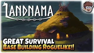 GREAT Base Building Survival Roguelike!! | Let's Try Landnama