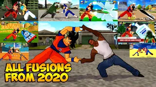 🔥 ALL FUSIONS From 2020: Dragon Ball Z Budokai Tenkaichi 3 (HD)