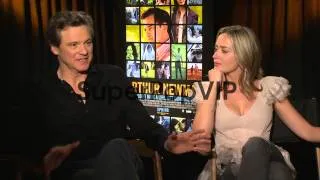 INTERVIEW - Colin Firth and Emily Blunt on if there's any...