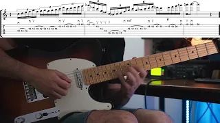 Modal Interchange Lick #1 with TABS #guitarlesson #guitarlick