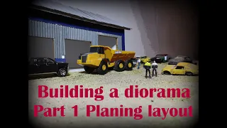 Hobby Room Diorama for beginners Part 1: It starts with planning.