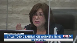 Chula Vista Council Puts Pressure On Republic Services To End Sanitation Workers' Strike