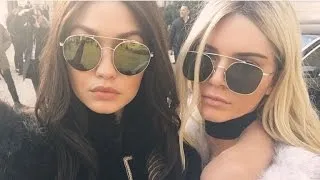 Kendall Jenner Goes Blonde While Her BFF Gigi Hadid Goes Brunette -- See The Pics!