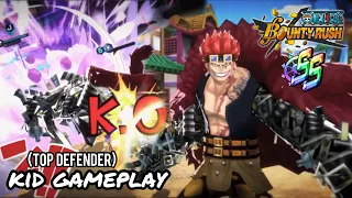 Raid on ONIGASHIMA KID Gameplay [Lv.80] - BEST Defender? | One Piece Bounty Rush (OPBR)