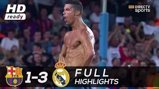 Barcelona 1 3 Real Madrid HD 1080i Spanish Super Cup Full Match Highlights 13 08 17   YouTube