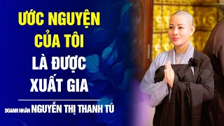 DN. Nguyễn Thị Thanh Tú lần đầu tiên đặt chân đến chùa cảm thấy như được về chính ngôi nhà của mình