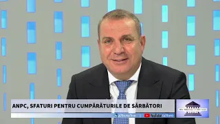 ANPC, sfaturi pentru cumpărăturile de sărbători | "Prin tribunale ca prin viață", cu Mihaela Olaru