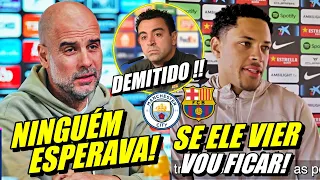 INGLATERRA PAROU ! DECISÃO DE GUARDIOLA CHOCA INGLESES | BARCEL0NA VAI DEMITIR XAVI E MAIS