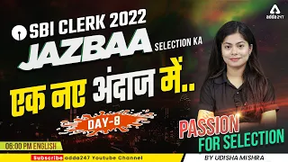 SBI Clerk 2022 | English Preparation by Udisha Mishra | Day #8